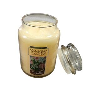 Yankee Candle Christmas Cookie Original Classic Large Jar 22oz Rare 1-Wick